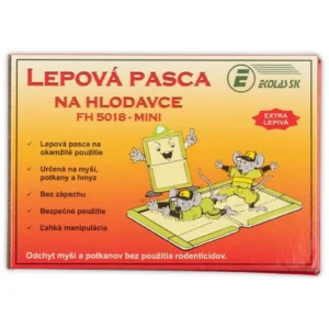 Kartónová lepová pasca na hlodavce vo forme knižky FH-5018 MINI - 1 ks
