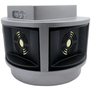 Priestorový, vodotesný, ultrazvukový odpudzovač na kuny, myši a potkany VIANO OD17 TRIO-STROB