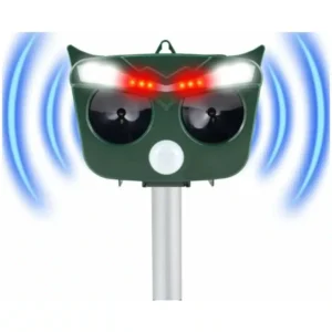 Ultrazvukový solárny odpudzovač a plašič zveri ANIMAL-X2