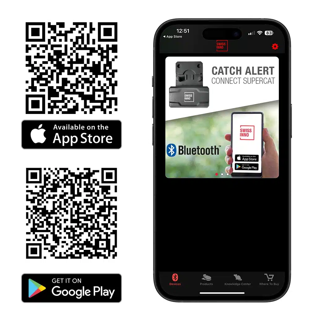 SWISSINNO® Connect SuperCat – Smart signalizácia pasce na myši a potkany cez Bluetooth – Obrázok 18