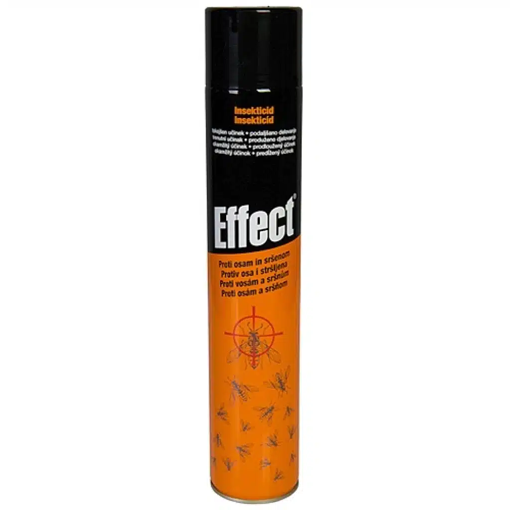 1. Effect® Aerosol na osy a sršne 400 ml – insekticídny sprej