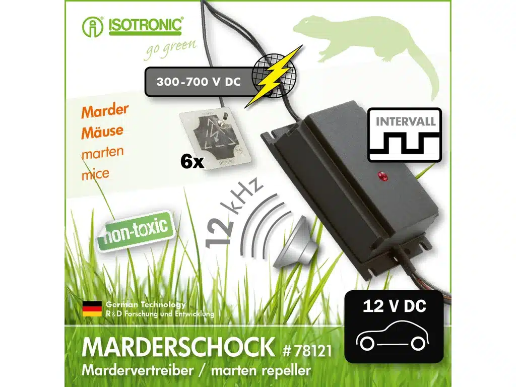 Odpudzovač ISOTRONIC 78540 s vysokonapäťovými plochami – Obrázok 4