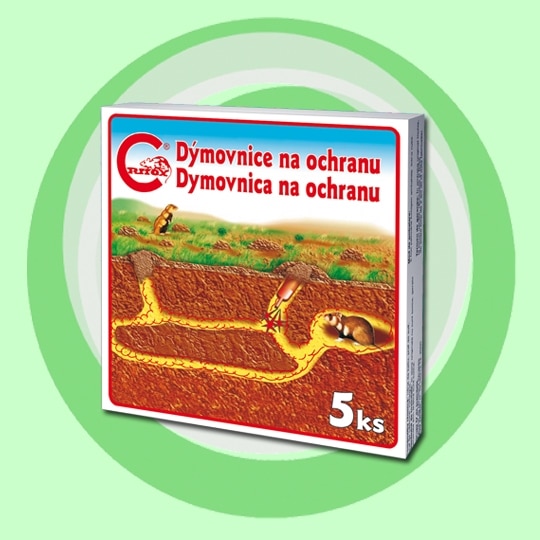 Dymovnica na krtkov Critox