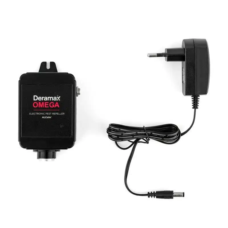 Deramax®-Omega – Ultrazvukový plašič kún a hlodavcov II. generácie s technológiou ALCsim®, dosah 450 m² – Obrázok 3