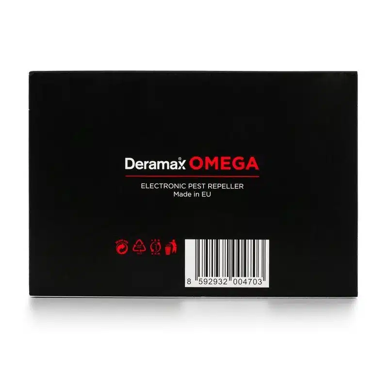 Deramax®-Omega – Ultrazvukový plašič kún a hlodavcov II. generácie s technológiou ALCsim®, dosah 450 m² – Obrázok 7