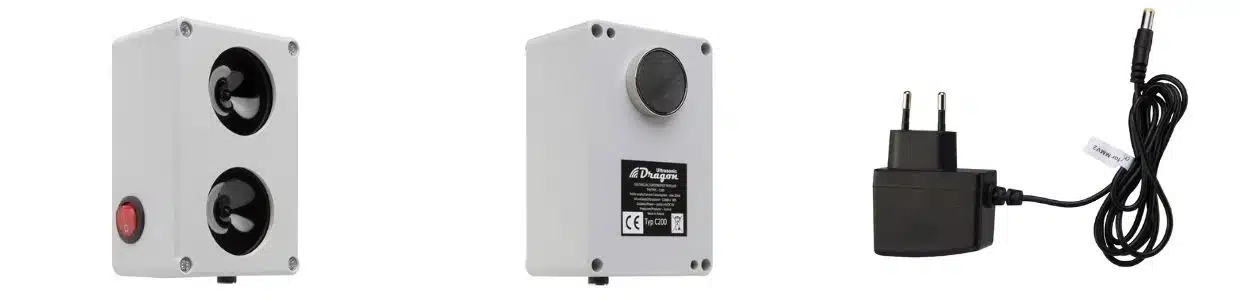 Vodotesný ultrazvukový plašič na kuny, myši a potkany DRAGON ULTRASONIC C200 – Obrázok 18