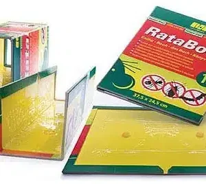 Doska RataMosBand, lepová pasca na myši a potkany, Poison-Free Papírna Moudrý