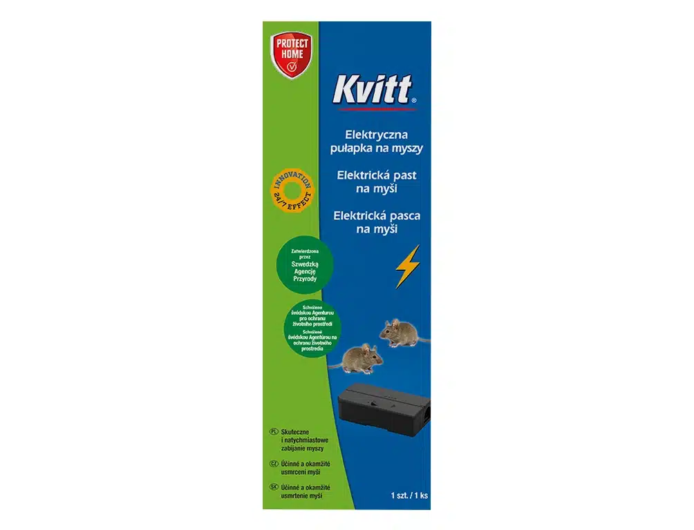 Elektrická pasca na myši a potkany Kvitt (napájanie sieť / batérie) – Obrázok 5