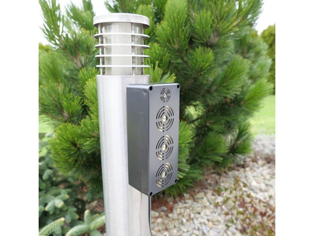 Vodotesný, ultrazvukový odpudzovač na kuny, myši a potkany VIANO OD16 KING LED – Obrázok 5