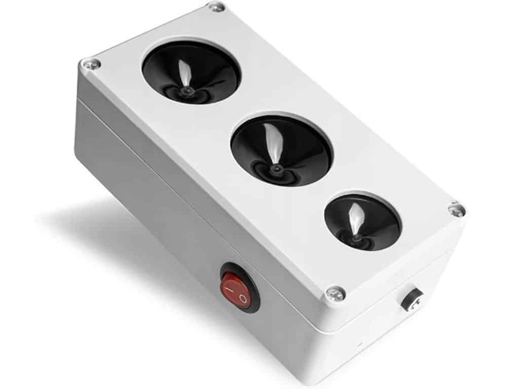 Vodotesný, ultrazvukový plašič na kuny, myši a potkany DRAGON ULTRASONIC C300