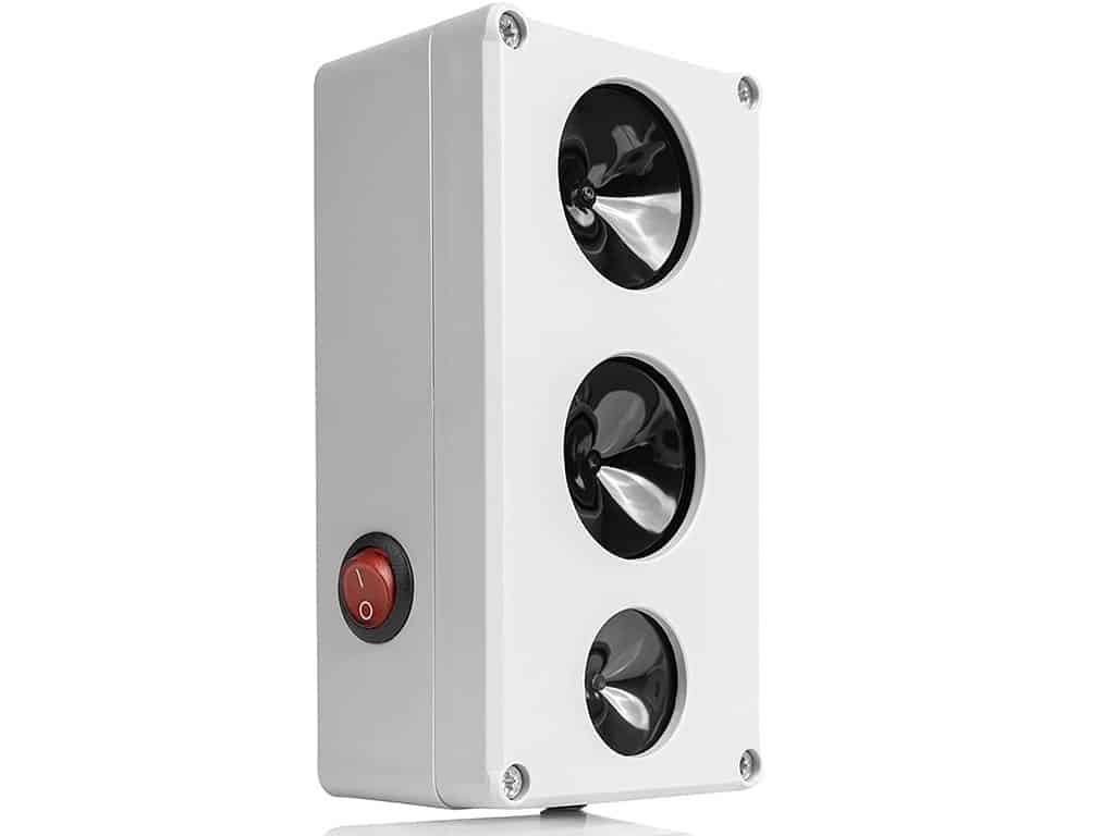 Vodotesný, ultrazvukový plašič na kuny, myši a potkany DRAGON ULTRASONIC C300