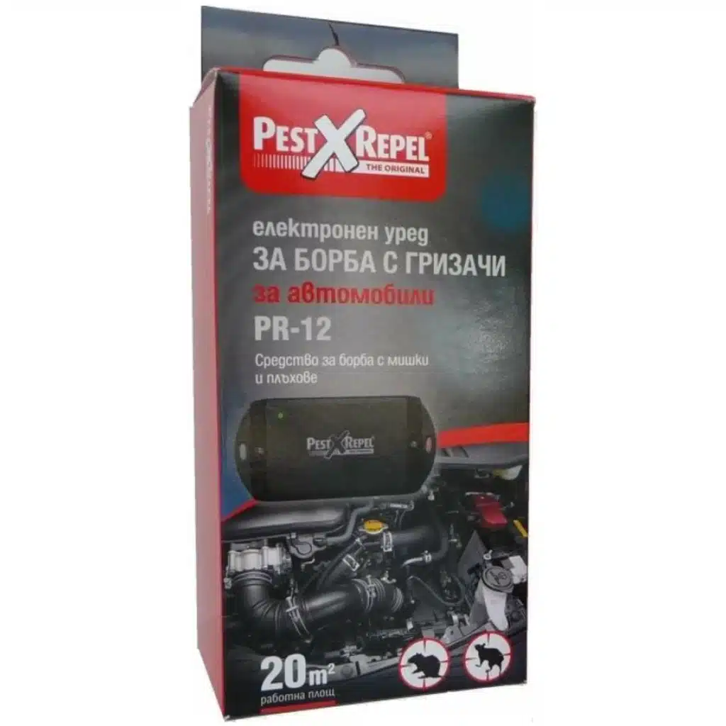 Elektronický plašič kún PR-12.1 – zariadenie do auta